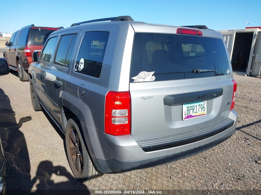 2015 JEEP PATRIOT ALTITUDE EDITION - 1C4NJPBA5FD372744