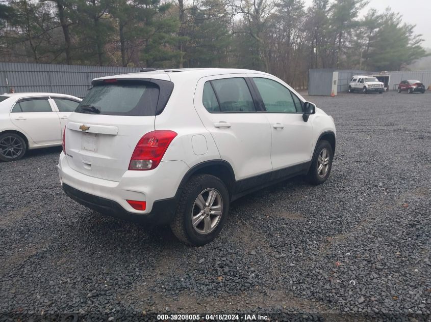 2017 Chevrolet Trax Ls VIN: KL7CJNSB2HB100667 Lot: 39208005