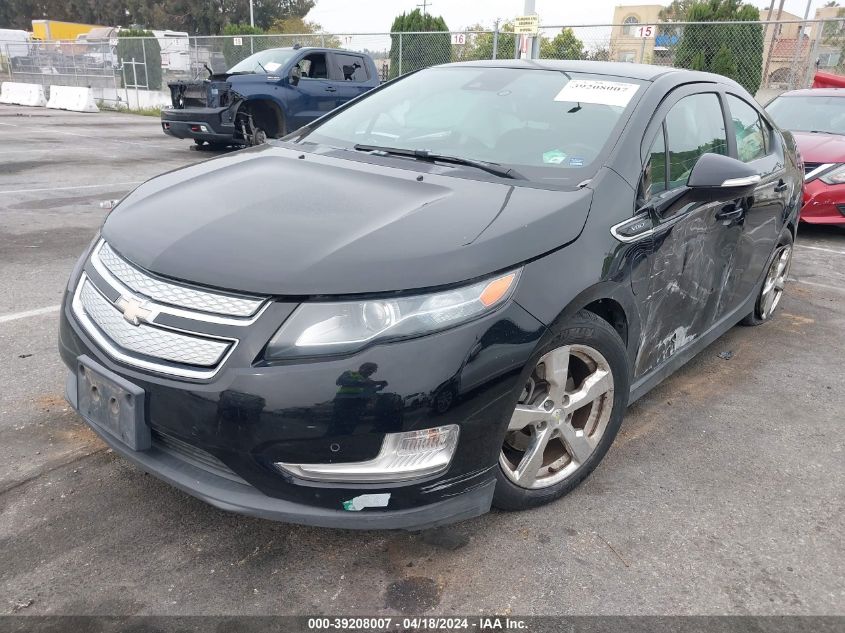 2013 Chevrolet Volt VIN: 1G1RH6E43DU123698 Lot: 39208007