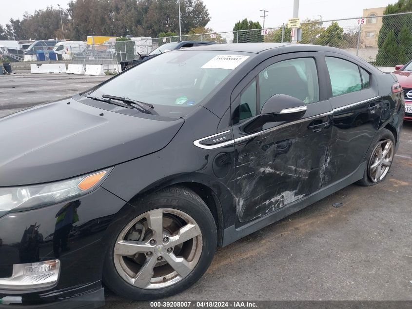 2013 Chevrolet Volt VIN: 1G1RH6E43DU123698 Lot: 39208007