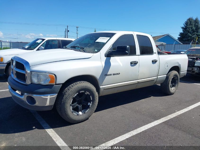 2002 Dodge Ram 1500 St VIN: 3D7HA18N32G168449 Lot: 39208015