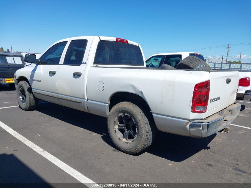 2002 Dodge Ram 1500 St VIN: 3D7HA18N32G168449 Lot: 39208015