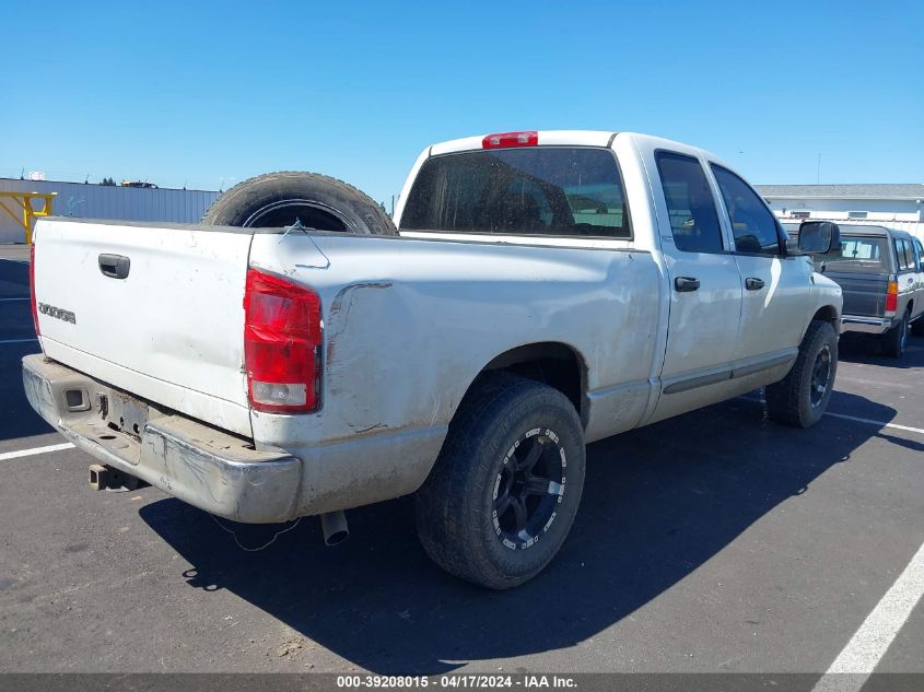 2002 Dodge Ram 1500 St VIN: 3D7HA18N32G168449 Lot: 39208015