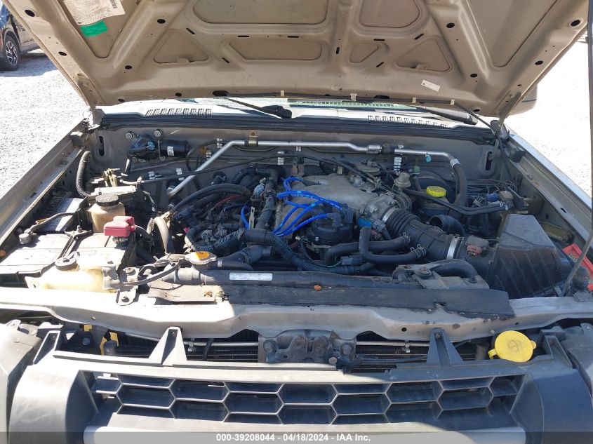 2004 Nissan Xterra Xe VIN: 5N1ED28Y04C654397 Lot: 39208044