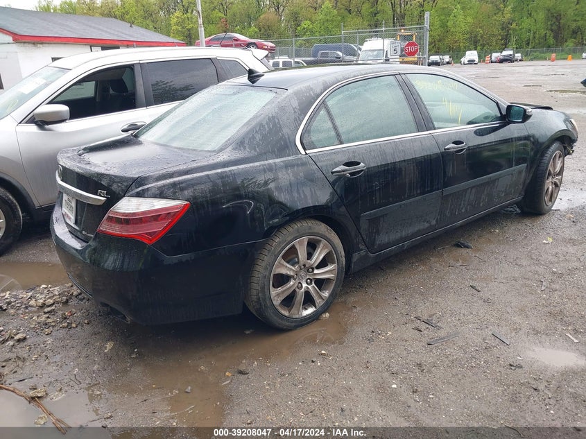 2010 Acura Rl 3.7 VIN: JH4KB2F61AC000095 Lot: 39208047