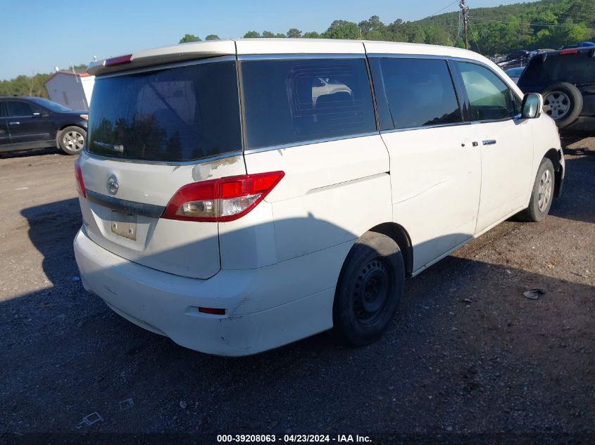 2013 Nissan Quest S VIN: JN8AE2KPXD9065472 Lot: 39208063