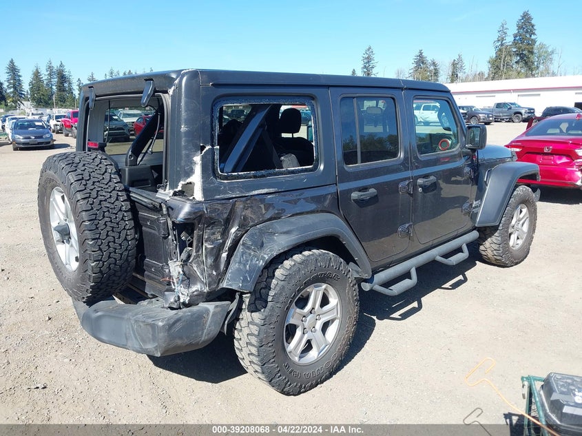 VIN 1C4HJXDN3LW187699 2020 JEEP WRANGLER UNLIMITED SPORT S 4X4