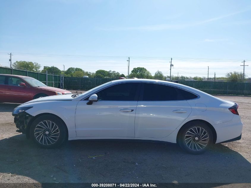 2021 Hyundai Sonata Sel VIN: KMHL34JJ8MA031141 Lot: 39208071