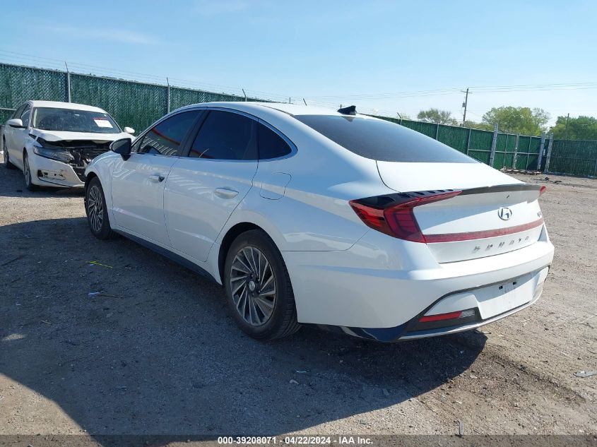 KMHL34JJ8MA031141 2021 Hyundai Sonata Sel