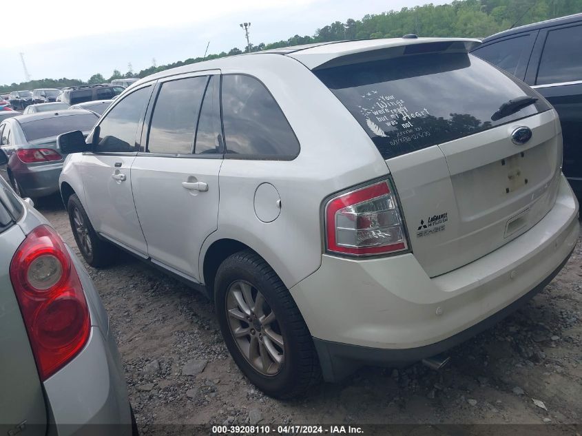 2009 Ford Edge Sel VIN: 2FMDK38C49BA86285 Lot: 39208110