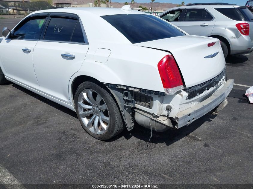 2018 Chrysler 300 Limited VIN: 2C3CCAEG2JH168000 Lot: 39208116