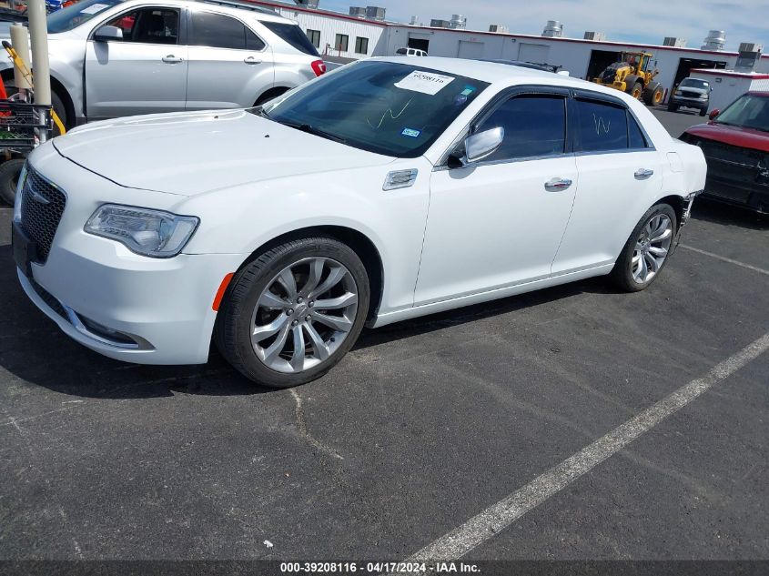 2C3CCAEG2JH168000 2018 Chrysler 300 Limited