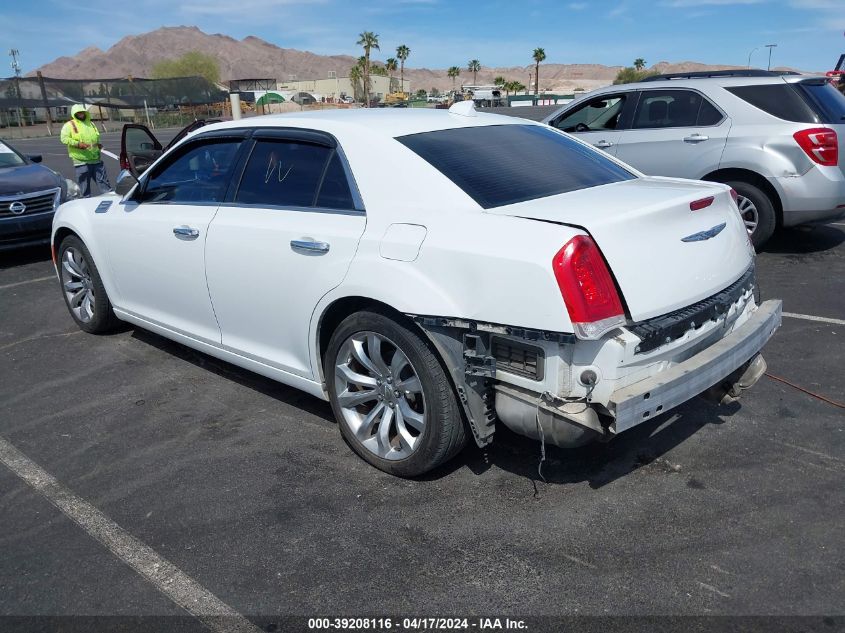 2018 Chrysler 300 Limited VIN: 2C3CCAEG2JH168000 Lot: 39208116