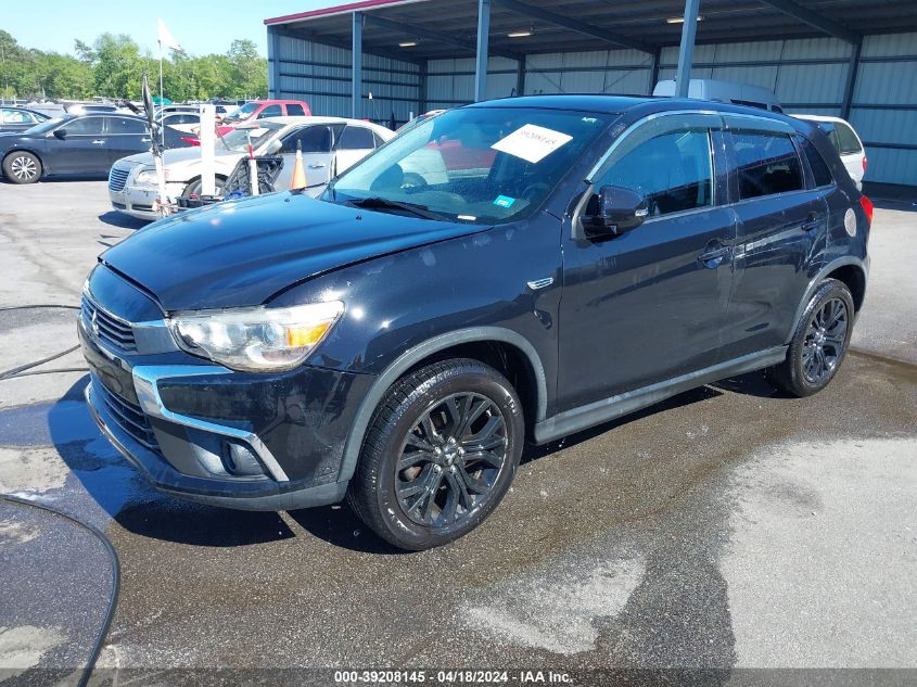 2017 Mitsubishi Outlander Sport 2.0 Le VIN: JA4AP3AUXHZ033074 Lot: 39208145