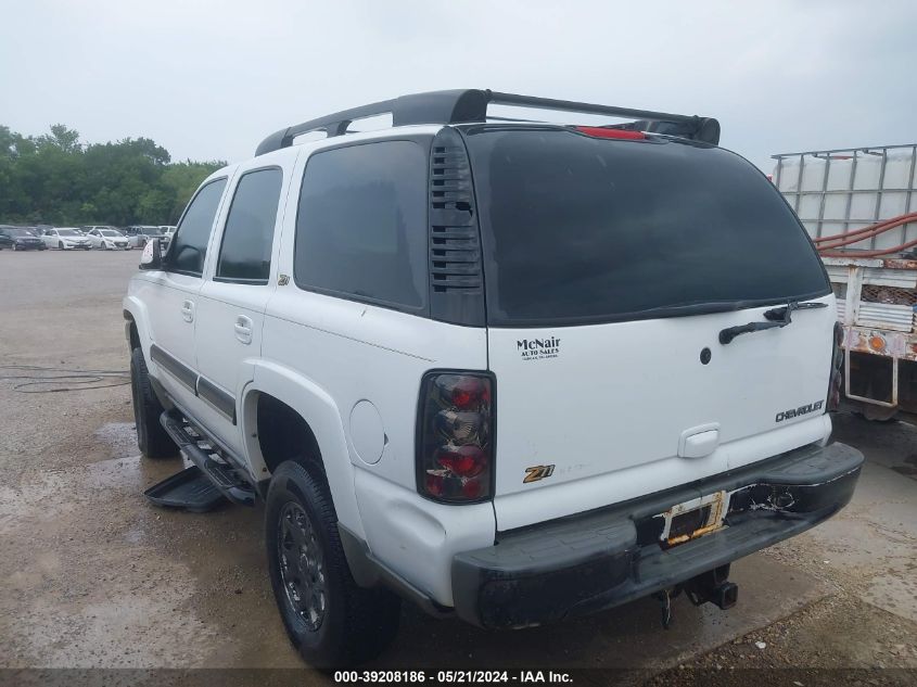 2003 Chevrolet Tahoe Z71 VIN: 1GNEK13Z43R226050 Lot: 39208186