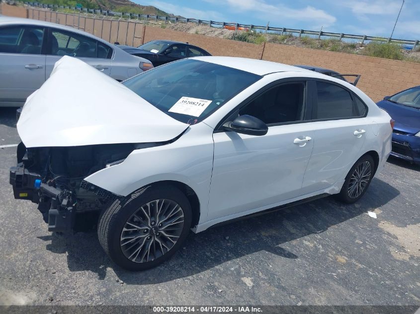 2022 Kia Forte Gt Line VIN: 3KPF54AD3NE512726 Lot: 39208214