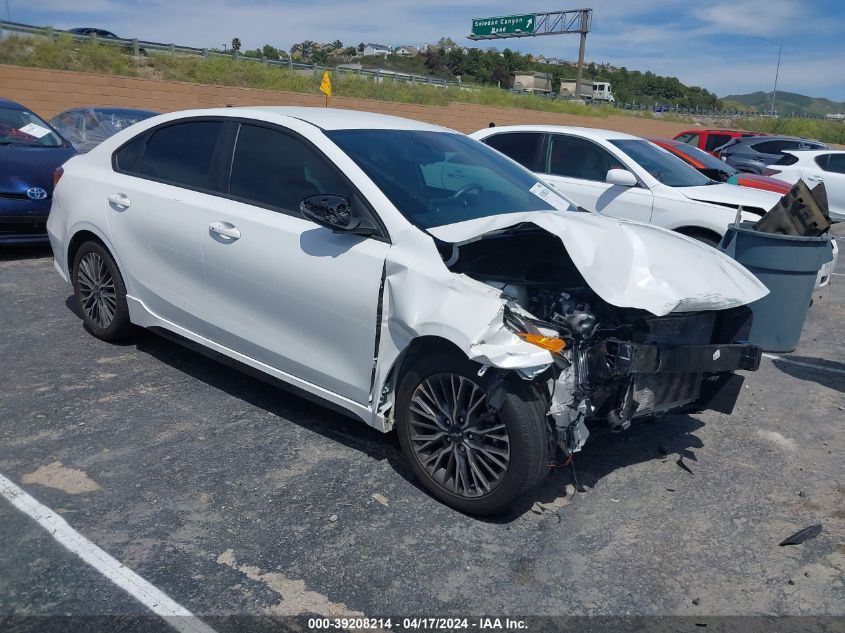 2022 Kia Forte Gt Line VIN: 3KPF54AD3NE512726 Lot: 39208214