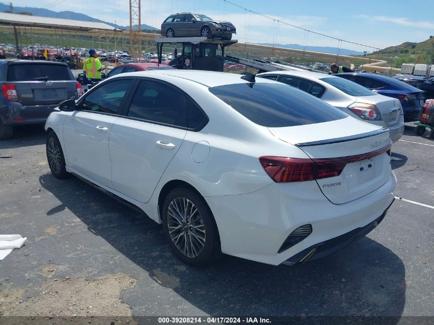 2022 Kia Forte Gt Line VIN: 3KPF54AD3NE512726 Lot: 39208214