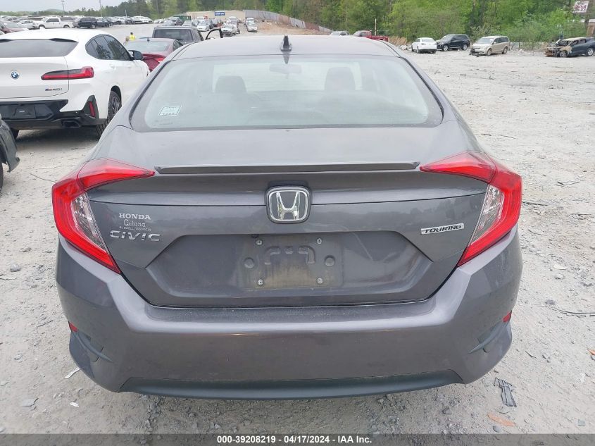 2016 Honda Civic Touring VIN: 19XFC1F92GE043897 Lot: 51035504