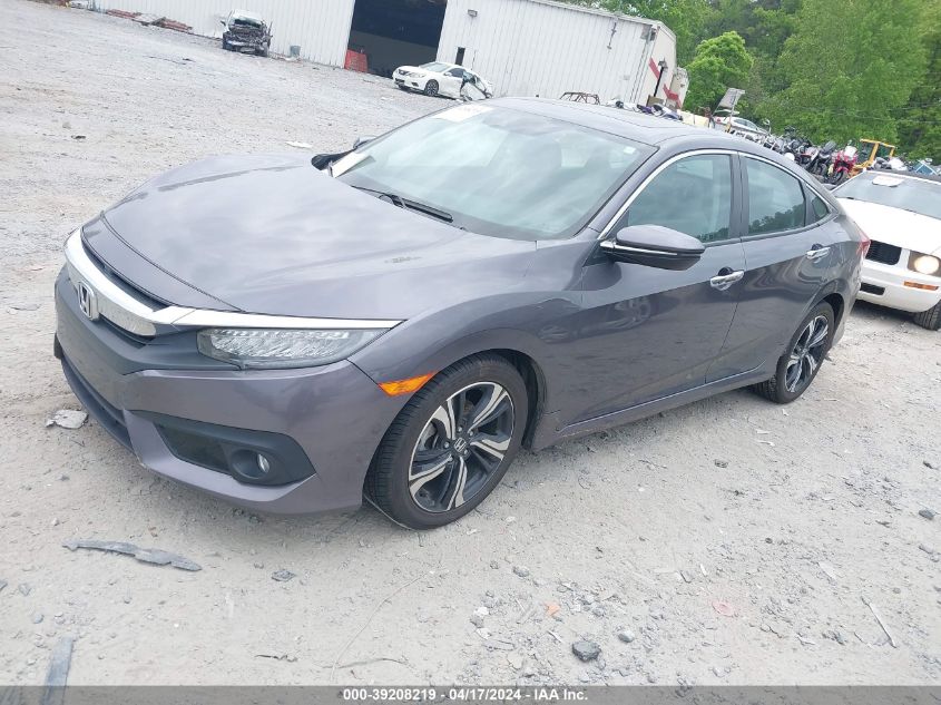 2016 Honda Civic Touring VIN: 19XFC1F92GE043897 Lot: 51035504