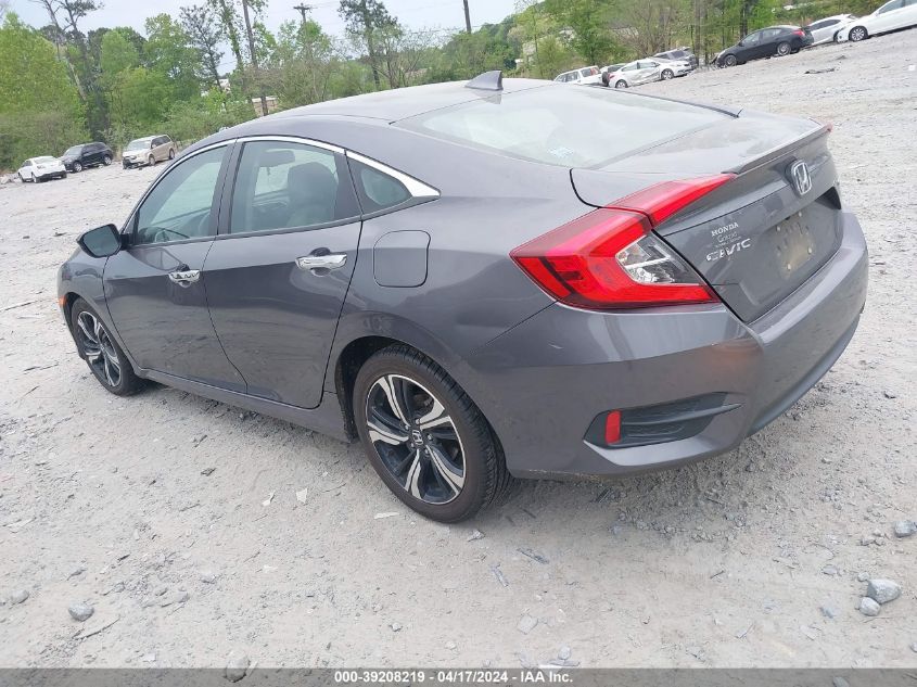 2016 Honda Civic Touring VIN: 19XFC1F92GE043897 Lot: 51035504