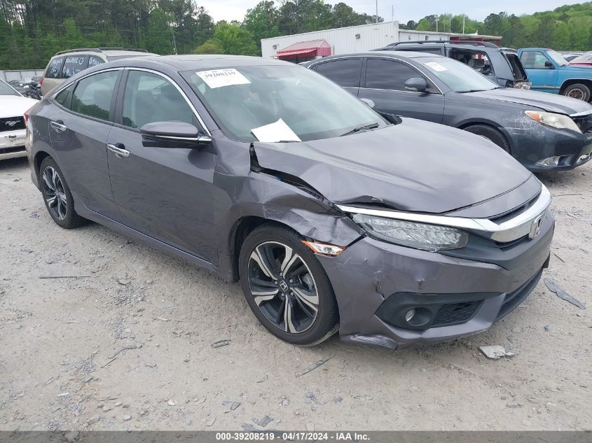 2016 Honda Civic Touring VIN: 19XFC1F92GE043897 Lot: 51035504