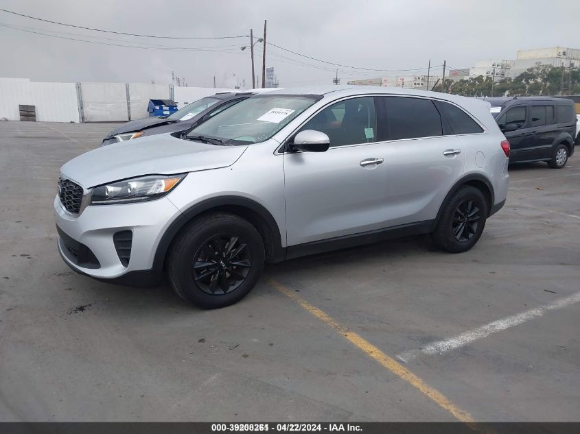 2019 KIA SORENTO 2.4L L - 5XYPG4A37KG591760