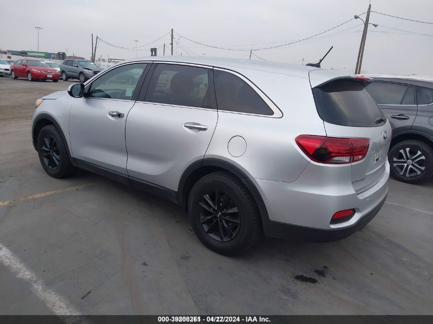 2019 KIA SORENTO 2.4L L - 5XYPG4A37KG591760