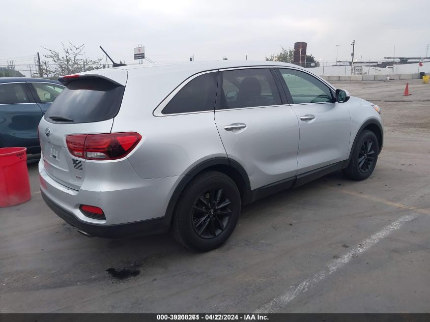 2019 KIA SORENTO 2.4L L - 5XYPG4A37KG591760