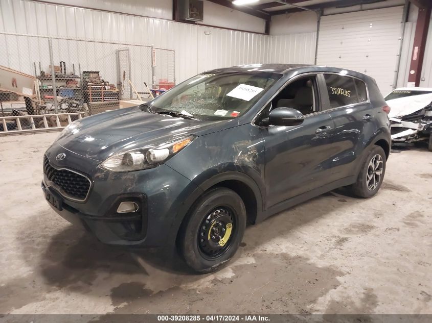 2020 Kia Sportage Lx VIN: KNDPMCAC8L7765241 Lot: 39208285