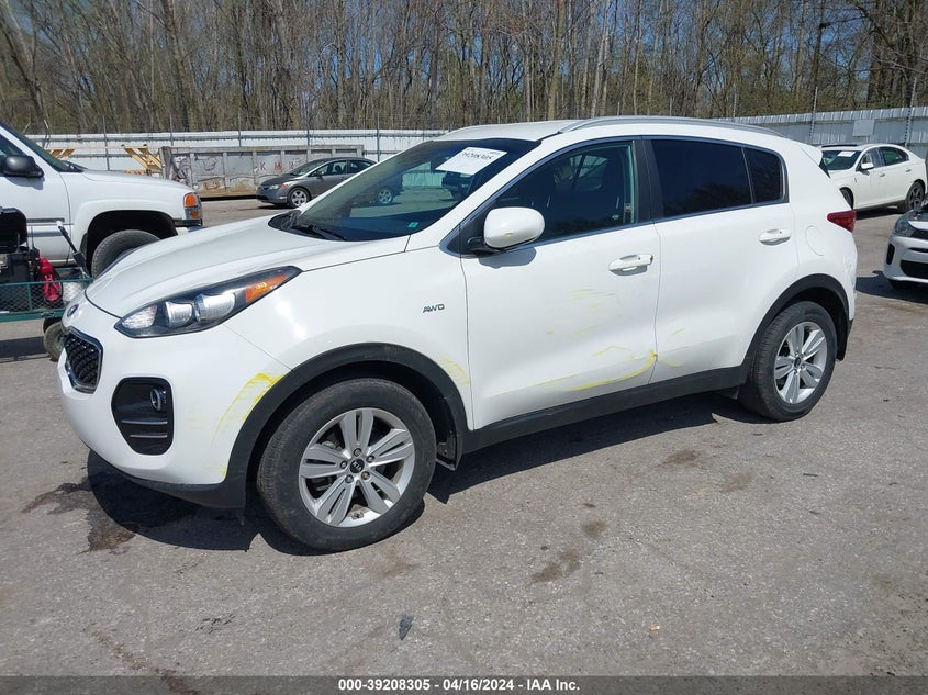 VIN KNDPMCACXH7099670 2017 KIA SPORTAGE LX