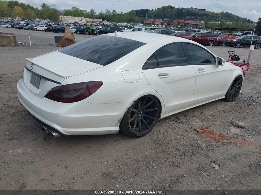 2012 Mercedes-Benz Cls 550 4Matic VIN: WDDLJ9BB0CA050060 Lot: 39208310