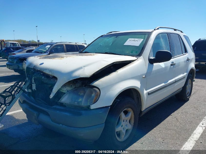 1999 Mercedes-Benz Ml 320 VIN: 4JGAB54E1XA132024 Lot: 39208317