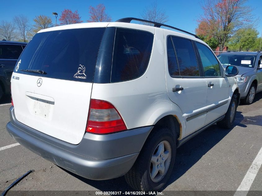 1999 Mercedes-Benz Ml 320 VIN: 4JGAB54E1XA132024 Lot: 39208317