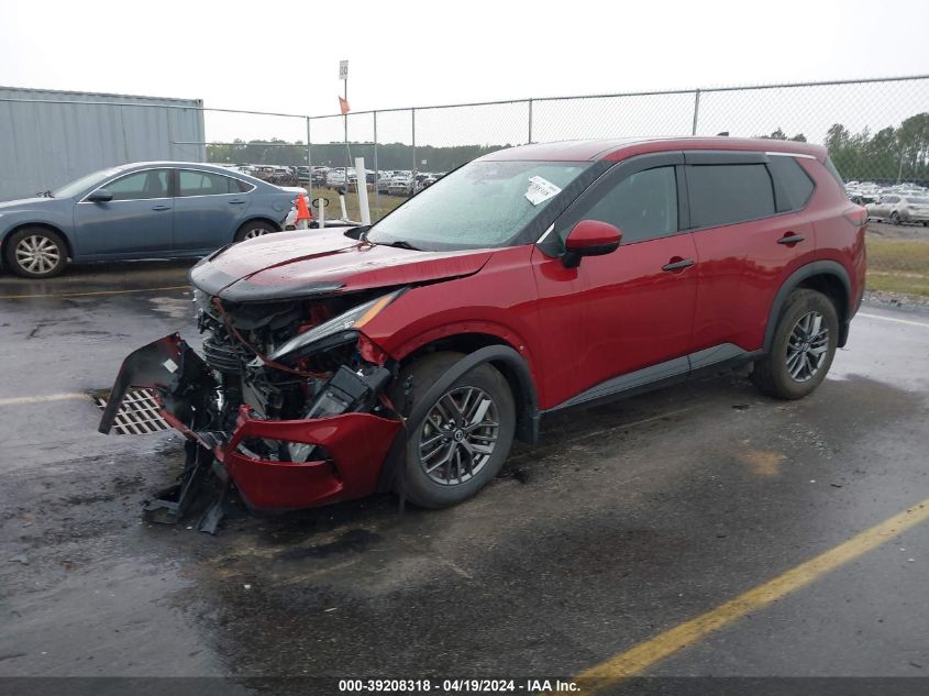 2022 Nissan Rogue VIN: 5N1AT3AB6NC676788 Lot: 11990243