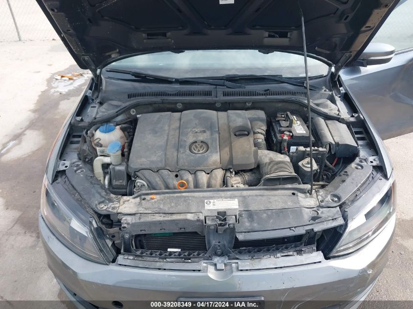 2011 Volkswagen Jetta 2.5L Se VIN: 3VWDZ7AJ3BM389088 Lot: 39208349