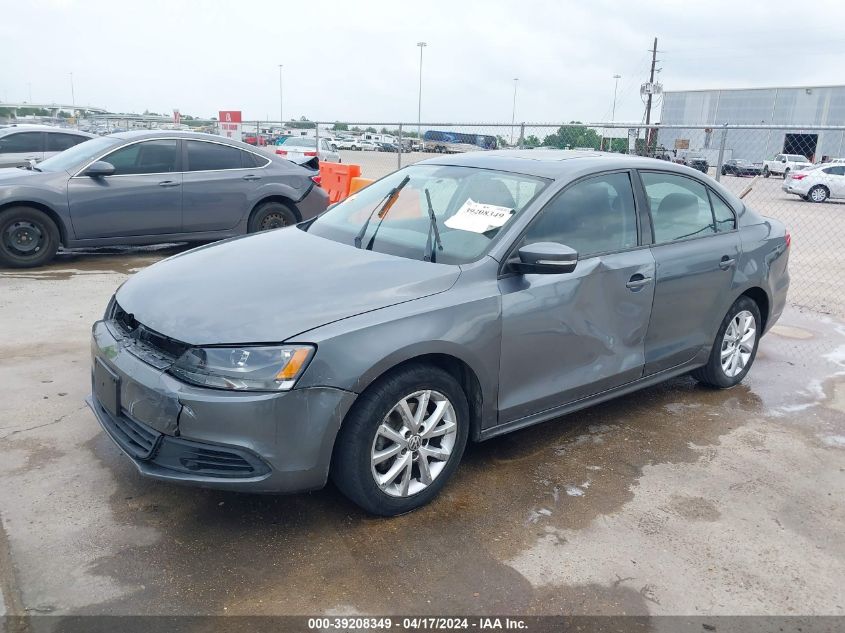 2011 Volkswagen Jetta 2.5L Se VIN: 3VWDZ7AJ3BM389088 Lot: 39208349