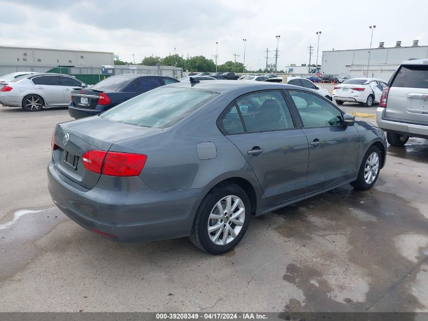 2011 Volkswagen Jetta 2.5L Se VIN: 3VWDZ7AJ3BM389088 Lot: 39208349