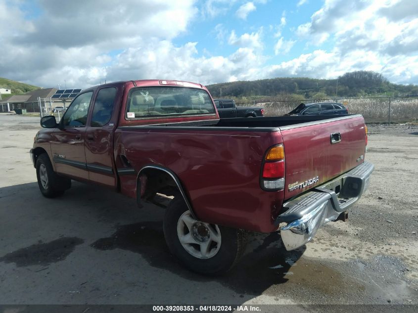 2001 Toyota Tundra Sr5 VIN: 5TBRT341X1S131771 Lot: 39208353