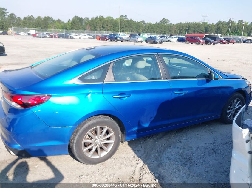 2018 Hyundai Sonata Se VIN: 5NPE24AF8JH626975 Lot: 39208446