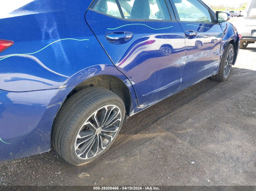 2016 Toyota Corolla S Plus VIN: 5YFBURHE4GP386309 Lot: 39208466