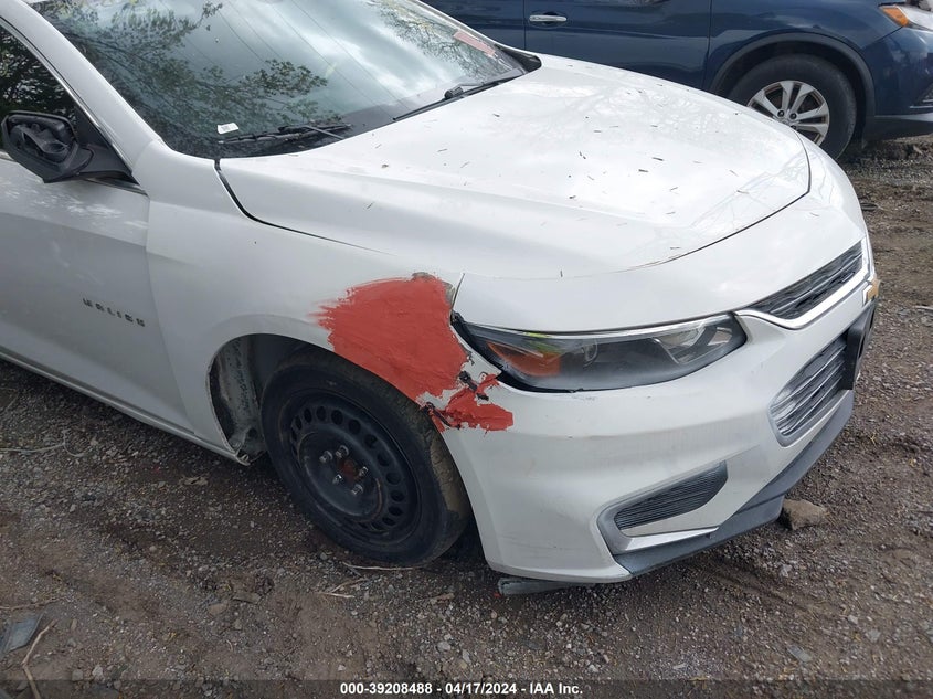 VIN 1G1ZB5ST0JF133290 2018 CHEVROLET MALIBU 1LS
