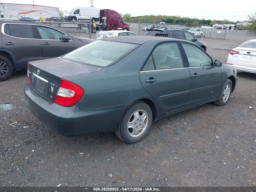 2002 Toyota Camry Le V6 VIN: 4T1BF32K52U522699 Lot: 51893374