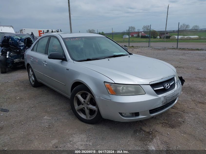 2007 Hyundai Sonata Limited/Se V6 VIN: 5NPEU46F57H259996 Lot: 39208515