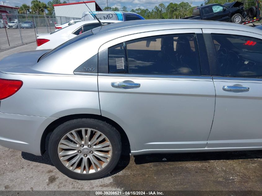 1C3BC2FB6BN500548 | 2011 CHRYSLER 200