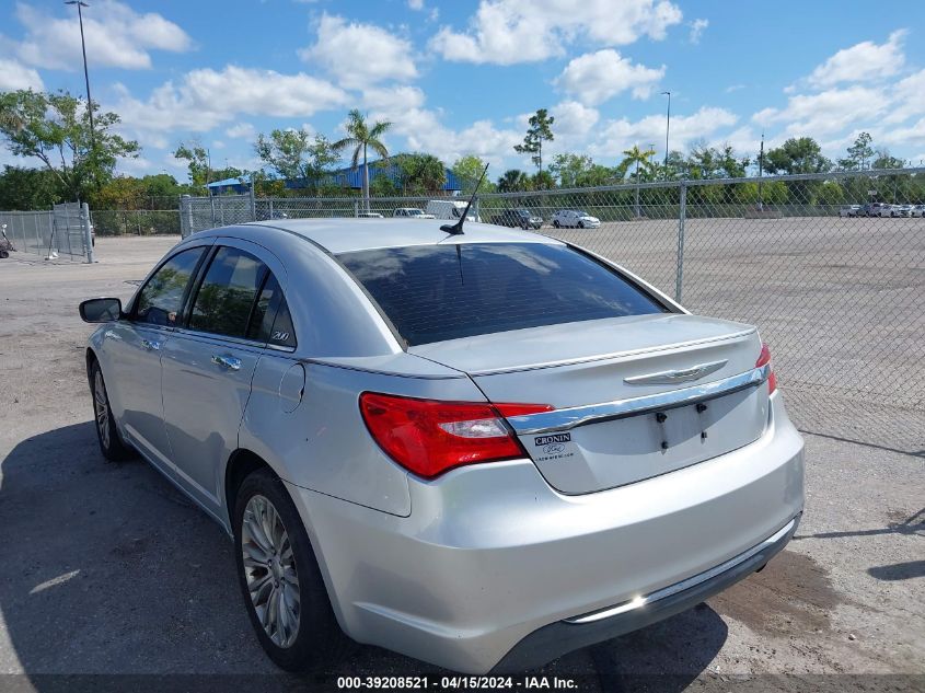 1C3BC2FB6BN500548 | 2011 CHRYSLER 200