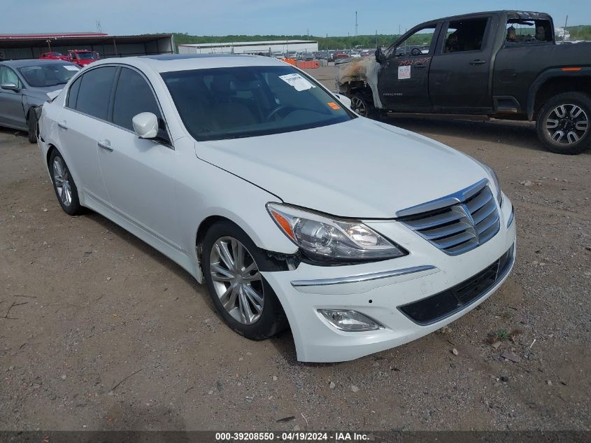 KMHGC4DD8DU254348 Hyundai Genesis 2013 3.8 ???????????? ???? ??????