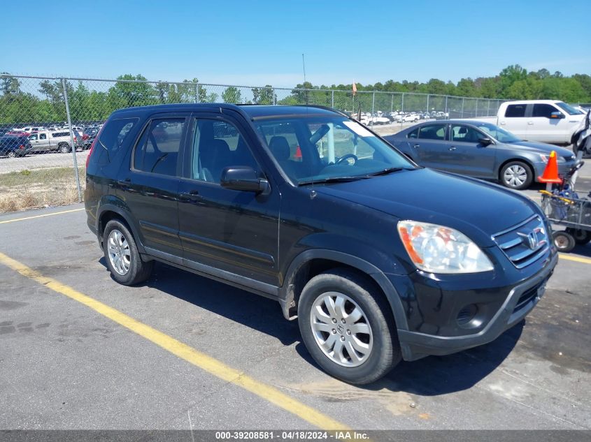 2005 Honda Cr-V Se VIN: SHSRD78995U325996 Lot: 39208581