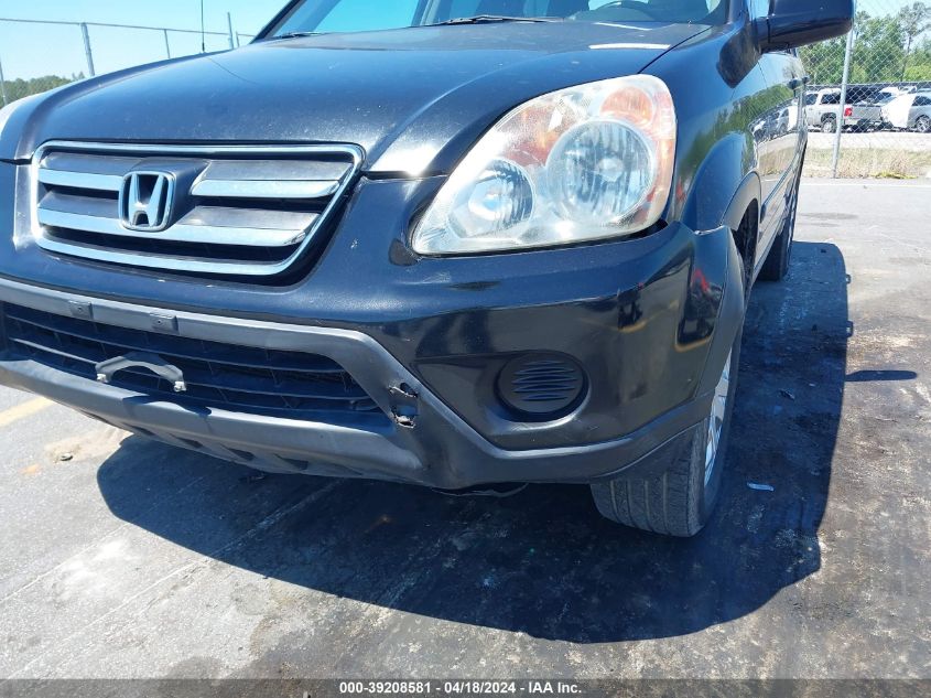 2005 Honda Cr-V Se VIN: SHSRD78995U325996 Lot: 39208581