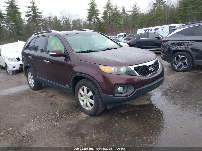 2011 Kia Sorento Lx VIN: 5XYKTCA12BG043227 Lot: 39208596